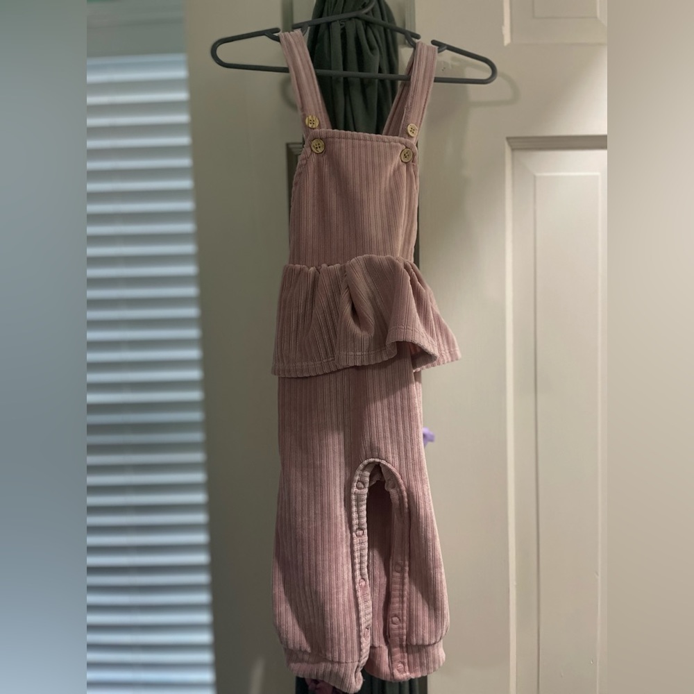 Dusty rose romper